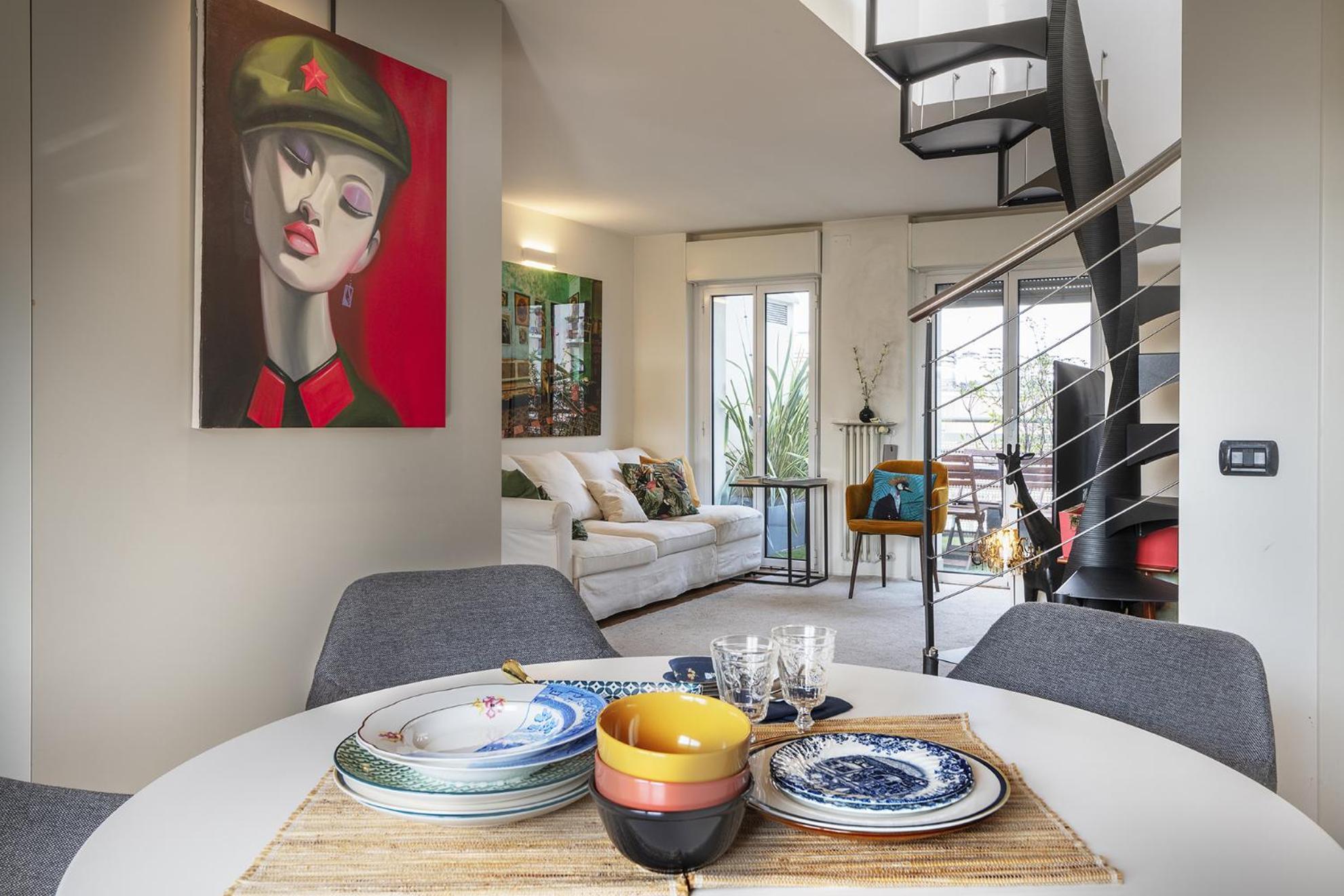 Giresio 41 - Your Penthouse With Rooftop Garden In Milano Navigli - Wifi Экстерьер фото