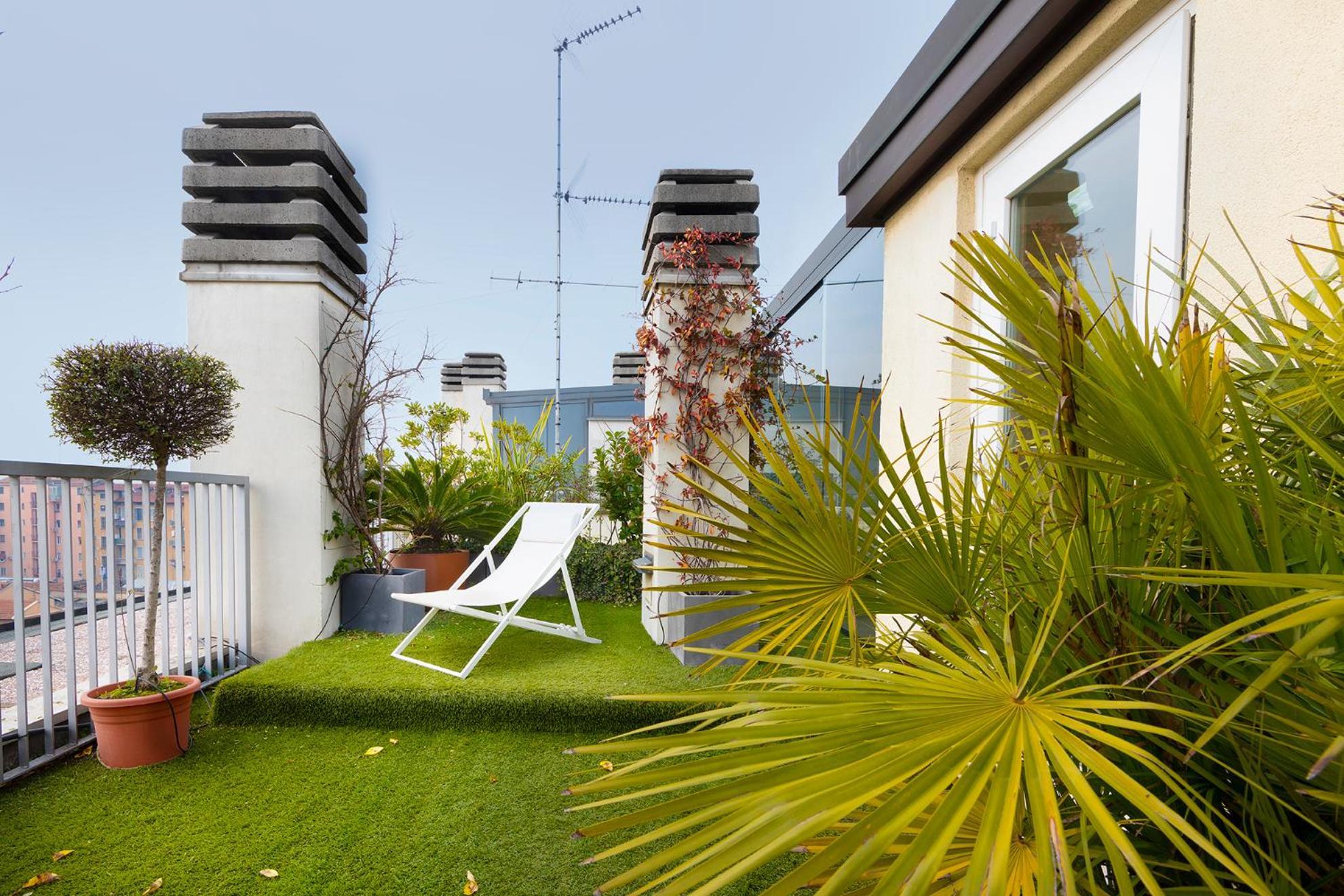 Giresio 41 - Your Penthouse With Rooftop Garden In Milano Navigli - Wifi Экстерьер фото